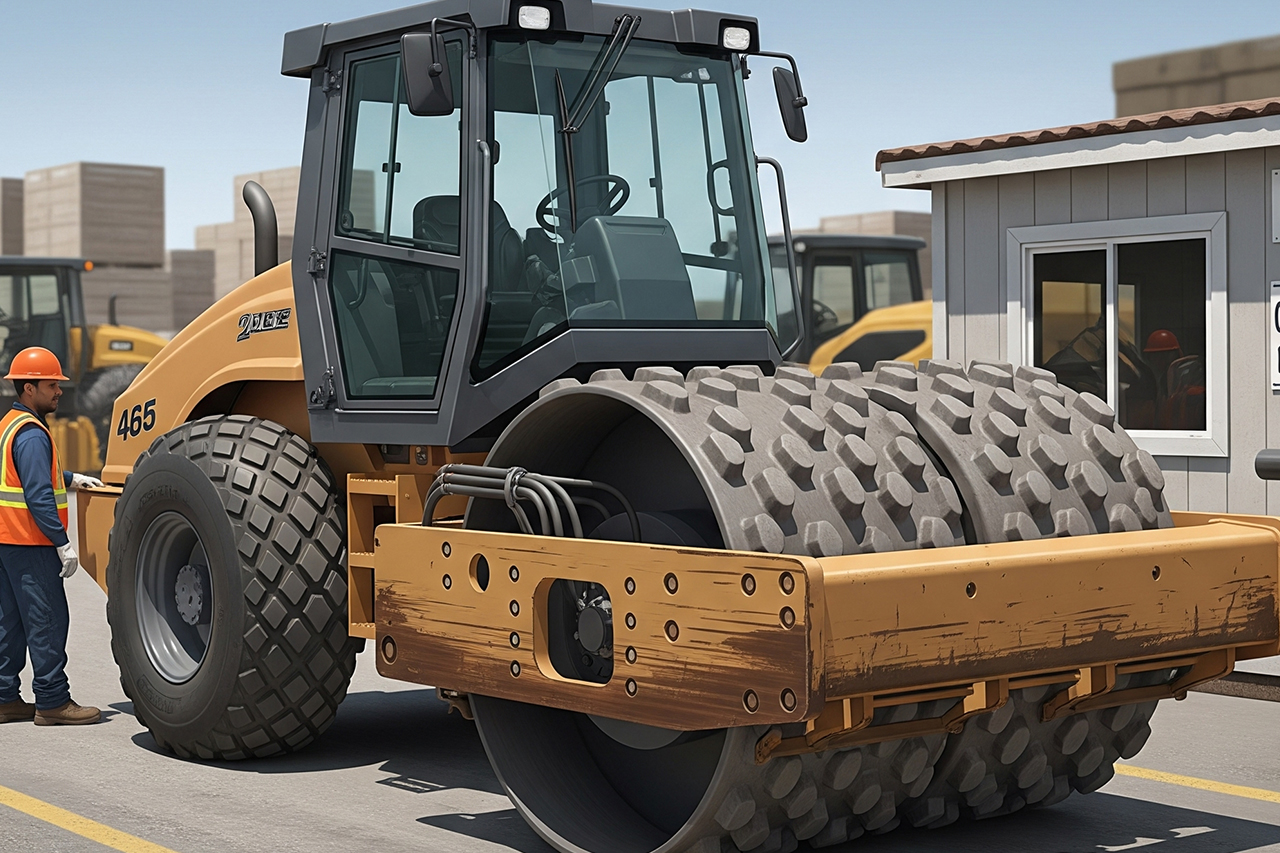 Locação de Rolo Compactador